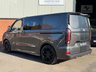USED 2024 74 FORD TRANSIT CUSTOM 2.5 320 Duratec 11.8kWh Sport Crew Van 5dr Petrol Plug-in Hybrid Auto L1 Euro 6 (232 ps) 1 OWNER / ONLY 10k MILES / LONG WHEELBASE