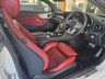 USED 2020 69 MERCEDES-BENZ C CLASS 3.0 C43 V6 AMG (Premium) Coupe 2dr Petrol G-Tronic+ 4MATIC Euro 6 (s/s) (390 ps) ULTRA LOW MILEAGE EXAMPLE IN DESIGNO DIAMOND WHITE COACHWORK WITH CRANBERRY RED LEATHER SPORTS LEATHER