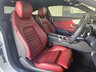 USED 2020 69 MERCEDES-BENZ C CLASS 3.0 C43 V6 AMG (Premium) Coupe 2dr Petrol G-Tronic+ 4MATIC Euro 6 (s/s) (390 ps) ULTRA LOW MILEAGE EXAMPLE IN DESIGNO DIAMOND WHITE COACHWORK WITH CRANBERRY RED LEATHER SPORTS LEATHER