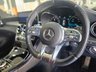 USED 2020 69 MERCEDES-BENZ C CLASS 3.0 C43 V6 AMG (Premium) Coupe 2dr Petrol G-Tronic+ 4MATIC Euro 6 (s/s) (390 ps) ULTRA LOW MILEAGE EXAMPLE IN DESIGNO DIAMOND WHITE COACHWORK WITH CRANBERRY RED LEATHER SPORTS LEATHER