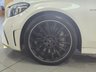 USED 2020 69 MERCEDES-BENZ C CLASS 3.0 C43 V6 AMG (Premium) Coupe 2dr Petrol G-Tronic+ 4MATIC Euro 6 (s/s) (390 ps) ULTRA LOW MILEAGE EXAMPLE IN DESIGNO DIAMOND WHITE COACHWORK WITH CRANBERRY RED LEATHER SPORTS LEATHER