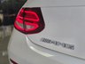 USED 2020 69 MERCEDES-BENZ C CLASS 3.0 C43 V6 AMG (Premium) Coupe 2dr Petrol G-Tronic+ 4MATIC Euro 6 (s/s) (390 ps) ULTRA LOW MILEAGE EXAMPLE IN DESIGNO DIAMOND WHITE COACHWORK WITH CRANBERRY RED LEATHER SPORTS LEATHER