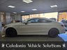 USED 2020 69 MERCEDES-BENZ C CLASS 3.0 C43 V6 AMG (Premium) Coupe 2dr Petrol G-Tronic+ 4MATIC Euro 6 (s/s) (390 ps) ULTRA LOW MILEAGE EXAMPLE IN DESIGNO DIAMOND WHITE COACHWORK WITH CRANBERRY RED LEATHER SPORTS LEATHER