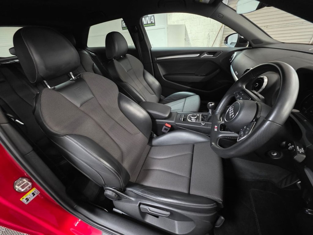USED 2018 18 AUDI A3 2.0 TDI Black Edition Hatchback 3dr Diesel Manual Euro 6 (s/s) (150 ps) 