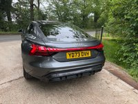USED 2023 73 AUDI E-TRON GT 93.4kWh Saloon 4dr Electric Auto quattro (476 ps) 8.9% APR FINANCE RATES