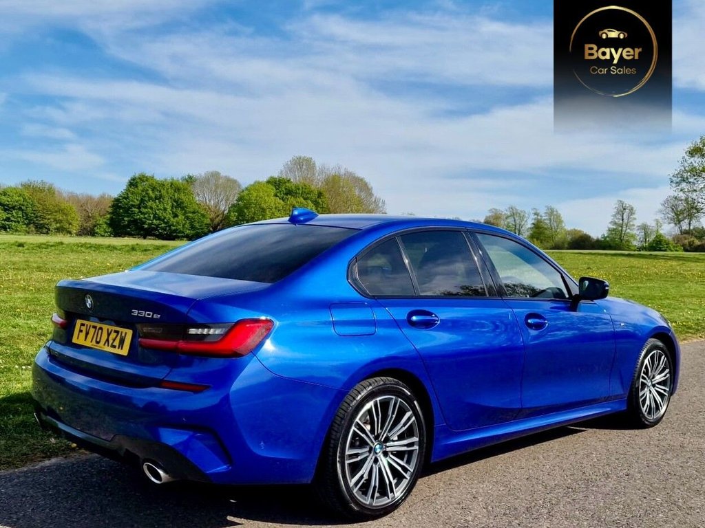 USED 2020 70 BMW 3 SERIES 2.0 330e 12kWh M Sport Saloon 4dr Petrol Plug-in Hybrid Auto Euro 6 (s/s) (292 ps) FINANCE AVAILABLE
