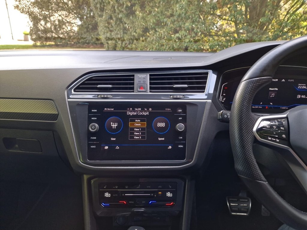 USED 2021 21 VOLKSWAGEN TIGUAN 2.0 TDI R-Line SUV 5dr Diesel DSG 4Motion Euro 6 (s/s) (150 ps) FINANCE AVAILABLE