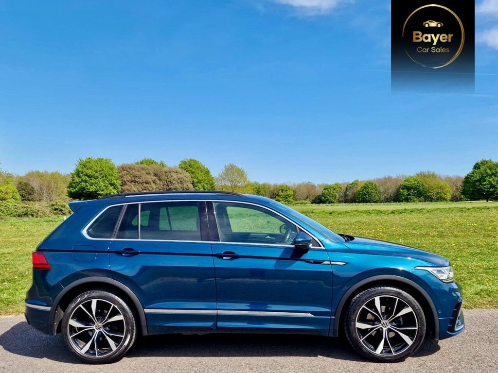 USED 2021 21 VOLKSWAGEN TIGUAN 2.0 TDI R-Line SUV 5dr Diesel DSG 4Motion Euro 6 (s/s) (150 ps) FINANCE AVAILABLE