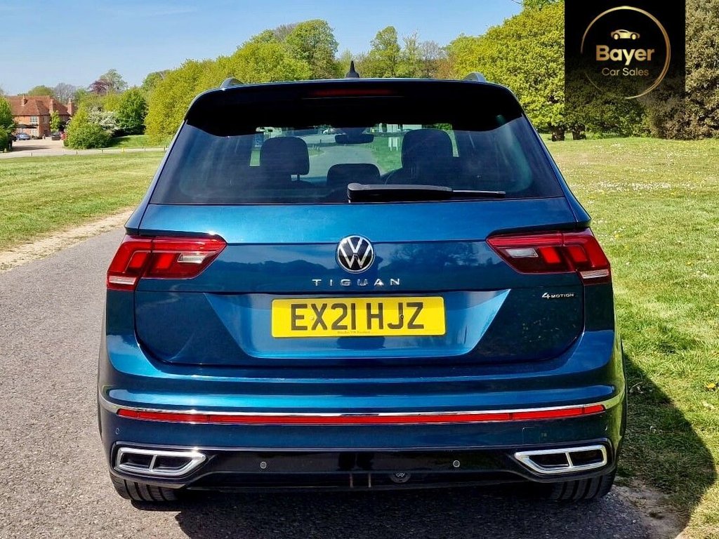 USED 2021 21 VOLKSWAGEN TIGUAN 2.0 TDI R-Line SUV 5dr Diesel DSG 4Motion Euro 6 (s/s) (150 ps) FINANCE AVAILABLE