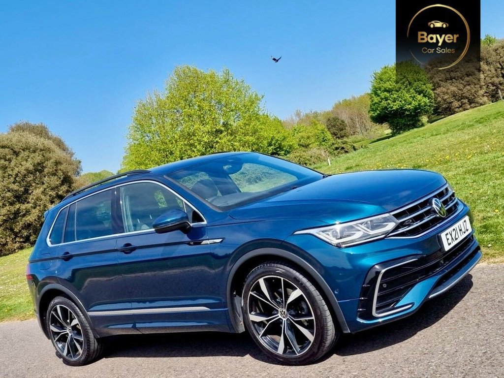 USED 2021 21 VOLKSWAGEN TIGUAN 2.0 TDI R-Line SUV 5dr Diesel DSG 4Motion Euro 6 (s/s) (150 ps) FINANCE AVAILABLE