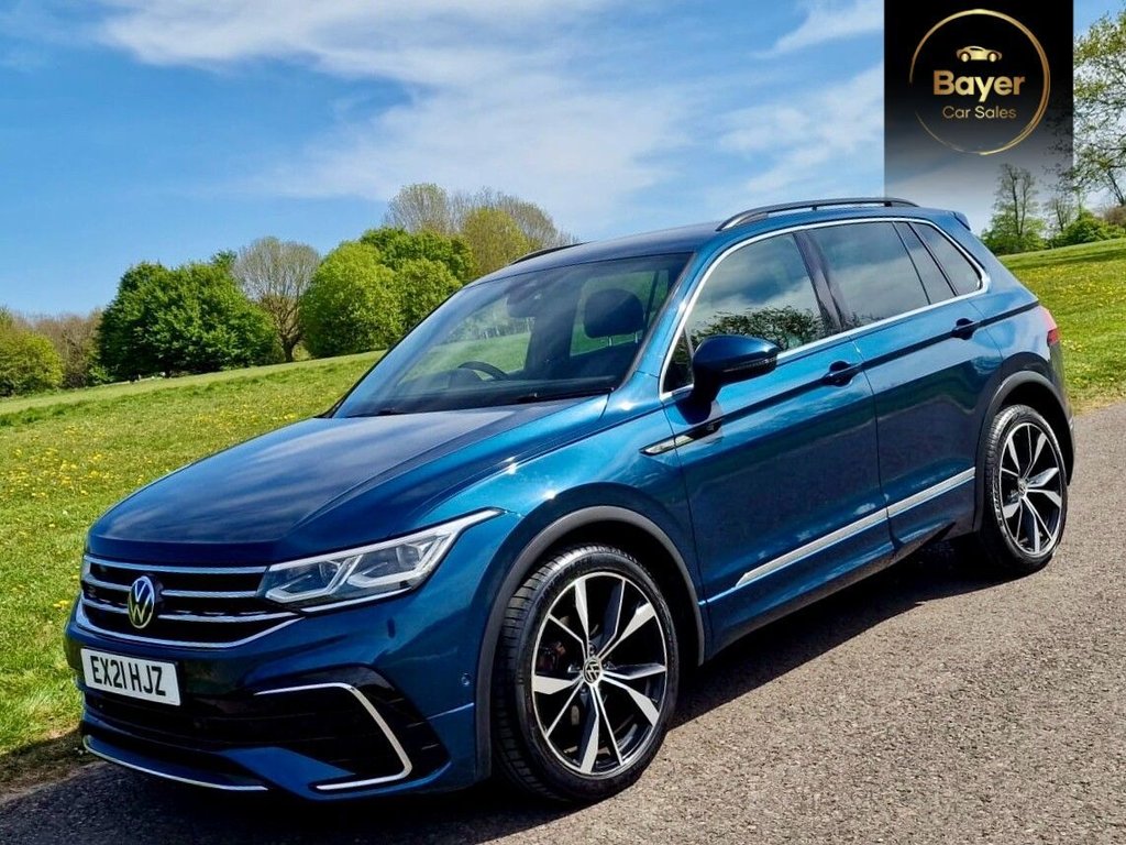 USED 2021 21 VOLKSWAGEN TIGUAN 2.0 TDI R-Line SUV 5dr Diesel DSG 4Motion Euro 6 (s/s) (150 ps) FINANCE AVAILABLE