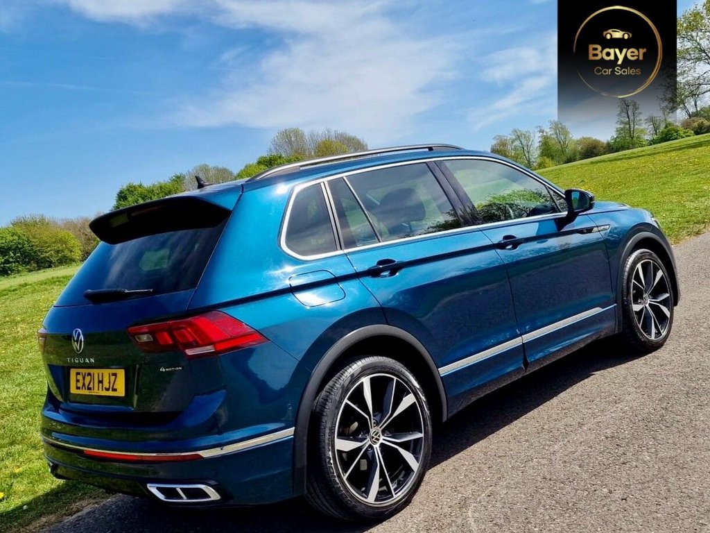 USED 2021 21 VOLKSWAGEN TIGUAN 2.0 TDI R-Line SUV 5dr Diesel DSG 4Motion Euro 6 (s/s) (150 ps) FINANCE AVAILABLE