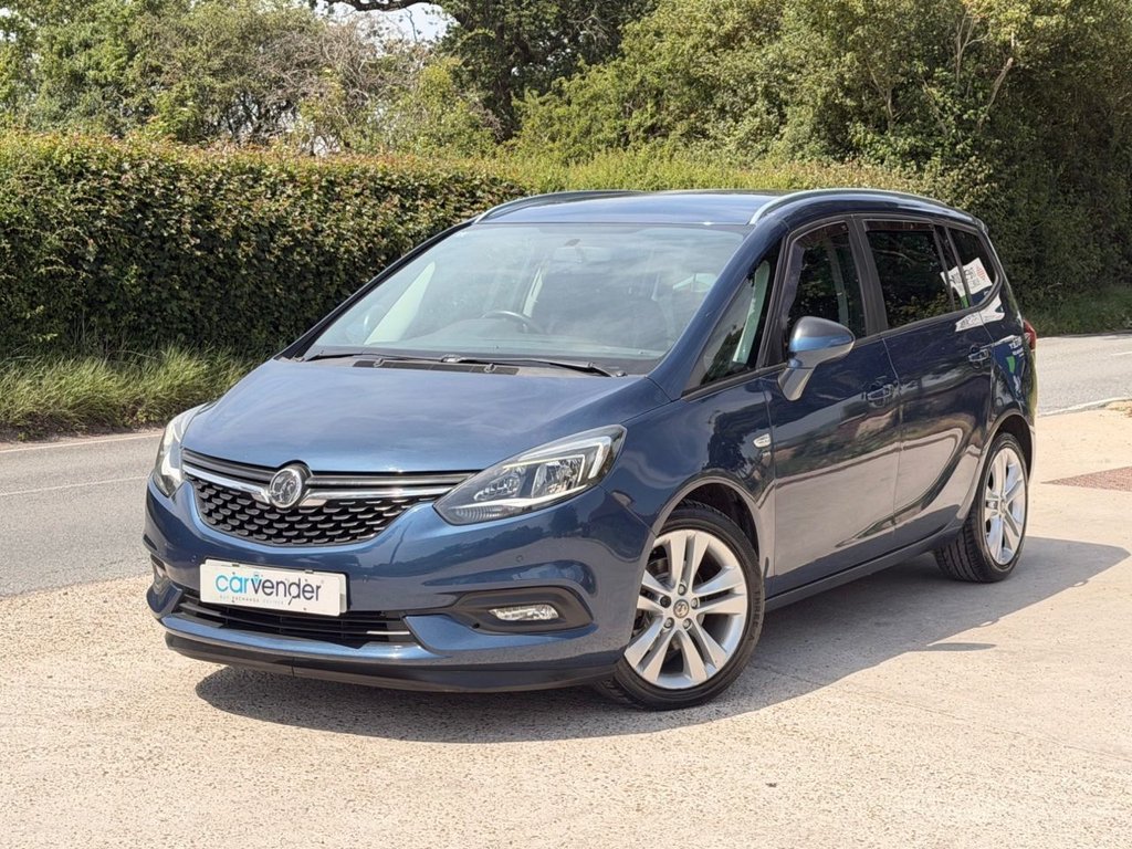 USED 2017 17 VAUXHALL ZAFIRA TOURER 1.4i Turbo SRi Nav MPV 5dr Petrol Auto Euro 6 (140 ps) 