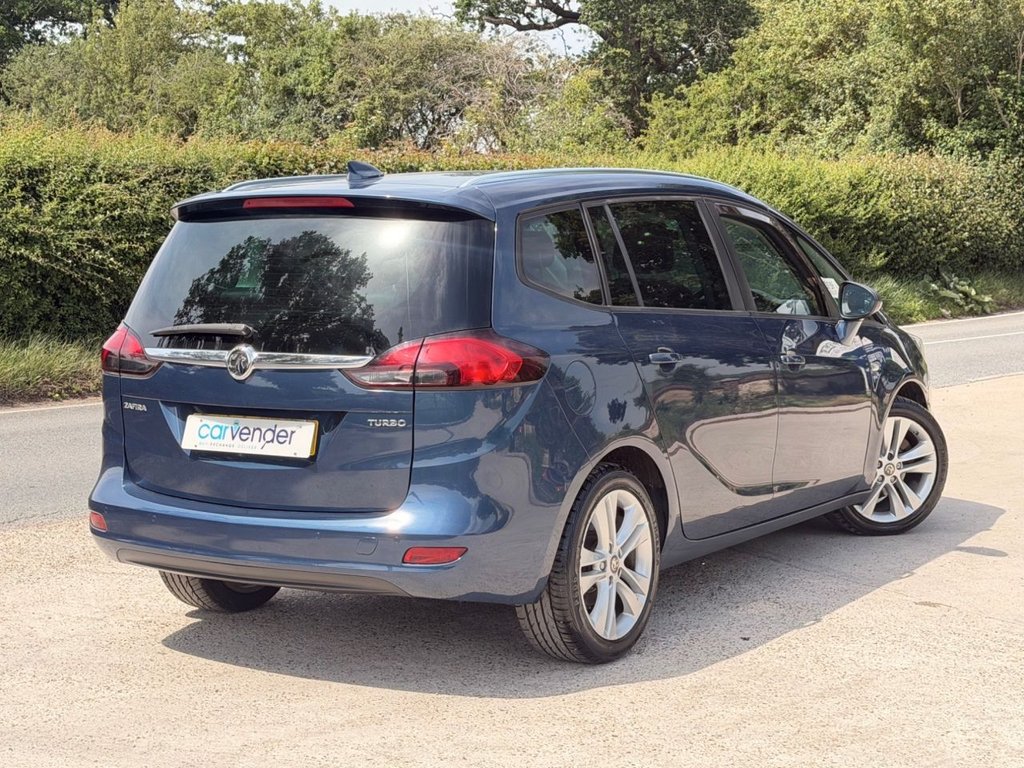 USED 2017 17 VAUXHALL ZAFIRA TOURER 1.4i Turbo SRi Nav MPV 5dr Petrol Auto Euro 6 (140 ps) 