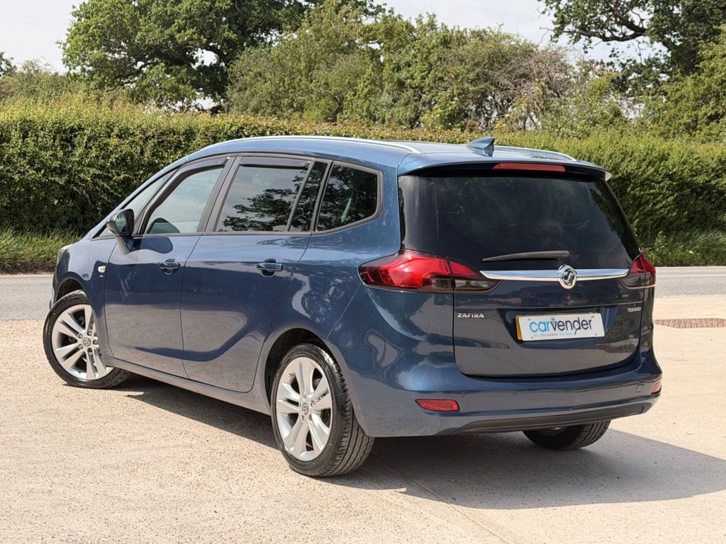 USED 2017 17 VAUXHALL ZAFIRA TOURER 1.4i Turbo SRi Nav MPV 5dr Petrol Auto Euro 6 (140 ps) 