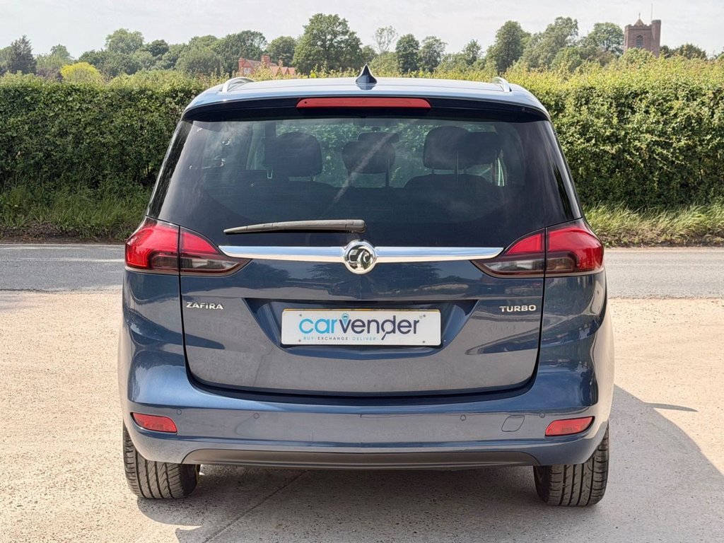 USED 2017 17 VAUXHALL ZAFIRA TOURER 1.4i Turbo SRi Nav MPV 5dr Petrol Auto Euro 6 (140 ps) 