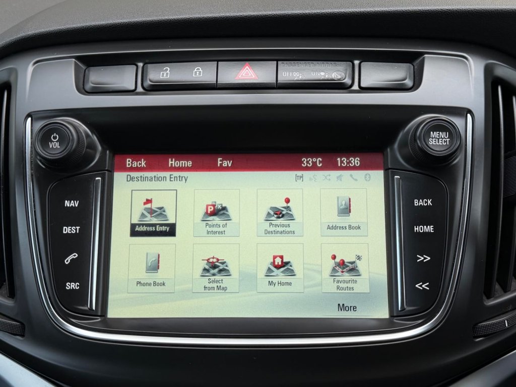 USED 2017 17 VAUXHALL ZAFIRA TOURER 1.4i Turbo SRi Nav MPV 5dr Petrol Auto Euro 6 (140 ps) 