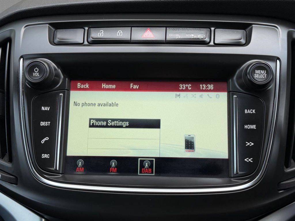 USED 2017 17 VAUXHALL ZAFIRA TOURER 1.4i Turbo SRi Nav MPV 5dr Petrol Auto Euro 6 (140 ps) 