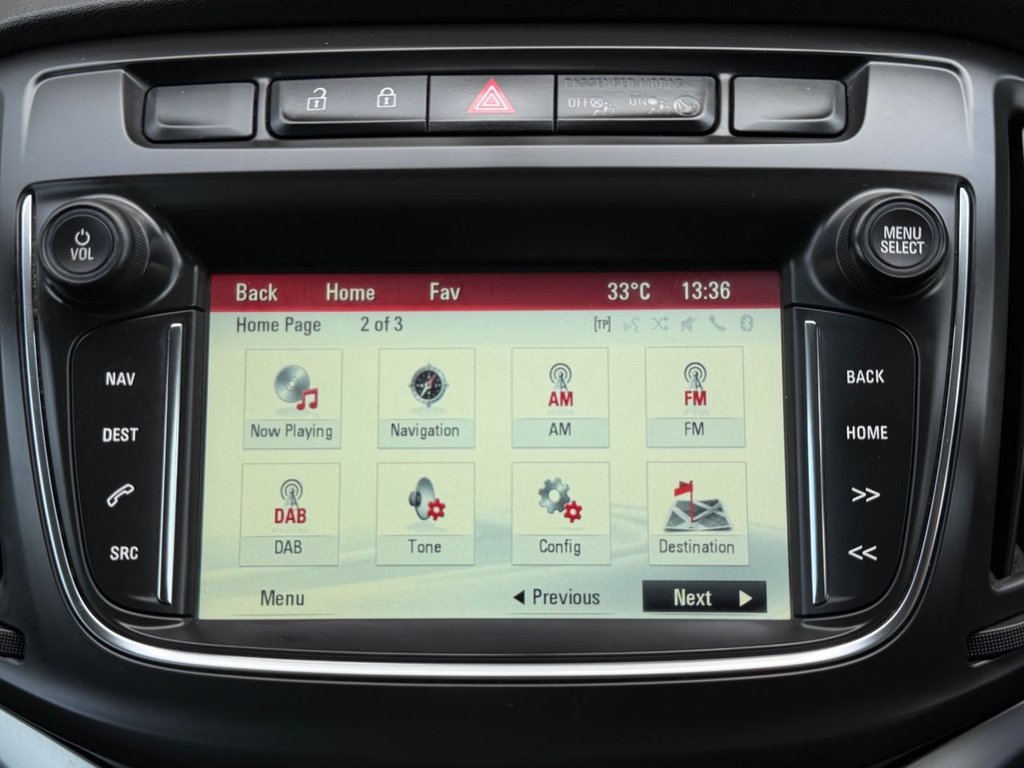 USED 2017 17 VAUXHALL ZAFIRA TOURER 1.4i Turbo SRi Nav MPV 5dr Petrol Auto Euro 6 (140 ps) 