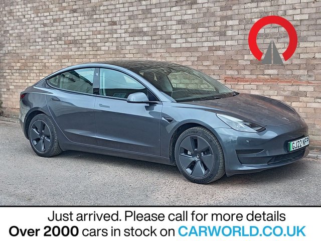 View our Tesla Model 3 Standard Range Plus Saloon 4dr Electric Auto RWD (241 bhp)