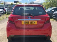 USED 2015 15 TOYOTA YARIS 1.5 VVT-h Icon Hatchback 5dr Petrol Hybrid E-CVT Euro 6 (101 ps) 