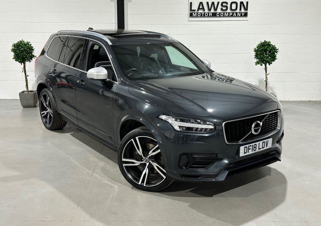 USED 2018 18 VOLVO XC90 2.0h T8 Twin Engine 10.4kWh R-Design Pro SUV 5dr Petrol Plug-in Hybrid Auto 4WD Euro 6 (s/s) (390 ps) 