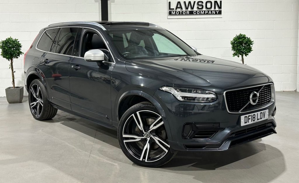 USED 2018 18 VOLVO XC90 2.0h T8 Twin Engine 10.4kWh R-Design Pro SUV 5dr Petrol Plug-in Hybrid Auto 4WD Euro 6 (s/s) (390 ps) 