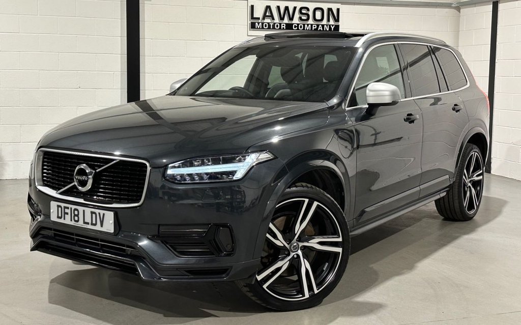 USED 2018 18 VOLVO XC90 2.0h T8 Twin Engine 10.4kWh R-Design Pro SUV 5dr Petrol Plug-in Hybrid Auto 4WD Euro 6 (s/s) (390 ps) 