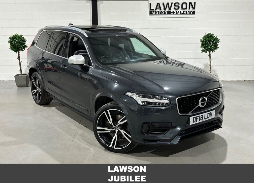 USED 2018 18 VOLVO XC90 2.0h T8 Twin Engine 10.4kWh R-Design Pro SUV 5dr Petrol Plug-in Hybrid Auto 4WD Euro 6 (s/s) (390 ps) 