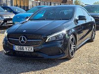 USED 2017 66 MERCEDES-BENZ CLA 2.1 CLA200d AMG Line Coupe 4dr Diesel 7G-DCT Euro 6 (s/s) (136 ps) CRUISE CONTROL+SATELLITE NAVIGATION