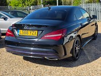 USED 2017 66 MERCEDES-BENZ CLA 2.1 CLA200d AMG Line Coupe 4dr Diesel 7G-DCT Euro 6 (s/s) (136 ps) CRUISE CONTROL+SATELLITE NAVIGATION