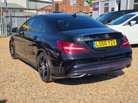 USED 2017 66 MERCEDES-BENZ CLA 2.1 CLA200d AMG Line Coupe 4dr Diesel 7G-DCT Euro 6 (s/s) (136 ps) CRUISE CONTROL+SATELLITE NAVIGATION