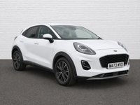 USED 2023 73 FORD PUMA 1.0T EcoBoost MHEV Titanium SUV 5dr Petrol Hybrid Manual Euro 6 (s/s) (125 ps) 1 OWNER FROM NEW, SAT NAV, CAPLAY
