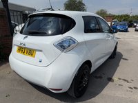 USED 2013 63 RENAULT ZOE 22kWh Expression Hatchback 5dr Electric Auto (Battery Lease) (88 bhp) 2 CHARGING CABLES