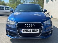 USED 2014 64 AUDI A1 1.4 TFSI S line Sportback 5dr Petrol S Tronic Euro 5 (s/s) (122 ps) AUTO -- FULL SERVICE HISTORY -- CRUISE -- PARKING SENSORS