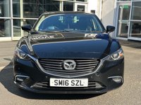 USED 2016 16 MAZDA MAZDA6 2.2 SKYACTIV-D Sport Nav Saloon 4dr Diesel Manual Euro 6 (s/s) (150 ps) HEAD UP DISPLAY, APPLE CAR PLAY, BOSE SOUND SYSTEM, HEATED SEATS, CRUISE CONTROL WITH SPEED LIMITER, AIR CONDITIONING, 19 INCH ALLOY WHEELS, ELECTRIC HEATED DOOR MIRRORS