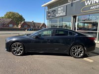 USED 2016 16 MAZDA MAZDA6 2.2 SKYACTIV-D Sport Nav Saloon 4dr Diesel Manual Euro 6 (s/s) (150 ps) HEAD UP DISPLAY, APPLE CAR PLAY, BOSE SOUND SYSTEM, HEATED SEATS, CRUISE CONTROL WITH SPEED LIMITER, AIR CONDITIONING, 19 INCH ALLOY WHEELS, ELECTRIC HEATED DOOR MIRRORS