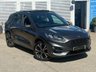 USED 2023 23 FORD KUGA 2.5 EcoBoost Duratec 14.4kWh ST-Line X SUV 5dr Petrol Plug-in Hybrid CVT Euro 6 (s/s) (225 ps) Finished in MAGNETIC GREY with contrasting BLACK ALCANTARA TRIM. This Kuga is a great choice if you like driving. It's one of the most enjoyable, practical and fun family SUV's around. Features include Pan Roof, Sat Nav, Power Gesture Rear Boot, Virtual Dash, Rear Camera, Power Folding Door Mirrors, Heated Seats and Steering Wheel, Front and Rear Park Sensors, Auto Parking, DAB, B & O Speakers, B/Tooth, Cruise and much more. Dealer serviced at 16793 miles, 44000 miles and at 53000 miles.