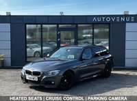 USED 2018 18 BMW 3 SERIES 2.0 320d M Sport Touring 5dr Diesel Auto Euro 6 (s/s) (190 ps) HEATED SEATS+ CRUISE CONTROL+ PARKING CAMERA + F&R SENSORS