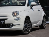 USED 2016 66 FIAT 500C 1.2 ECO Lounge Convertible 2dr Petrol Manual Euro 6 (s/s) (69 bhp) 