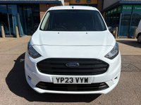 USED 2023 23 FORD TRANSIT CONNECT Trend L1 1.5 220 EcoBlue SWB Manual Diesel Panel Van Euro 6 (s/s) (100 bhp) 5 Ford services - last service on 16.03.2026 @ 92,207 miles - 95,811 miles - EURO 6 (ULEZ compliant) SATNAV, 2 seats, A/C, Bluetooth, rear parking camera & sensors, heated front windscreen, E/W, Power Steering, DAB Radio, USB port, heated electric mirrors, remote central locking, side loading door, ABS, ply lined, Height Adjustable Seat, Adjustable Steering Column, Air Bag, front fog lights, start/stop, full bulkhead, spare key, 6 months Premium Autoguard warranty on every van & finance arranged