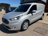 USED 2023 72 FORD TRANSIT CONNECT Limited L2 1.5 250 EcoBlue LWB Manual Diesel Panel Van Euro 6 (s/s) (100 bhp) 4 service - last service 20.12.2025 @ 89,406 miles - only 102,713 miles - EURO 6 (ULEZ compliant) 3 seats, A/C, Bluetooth, rear parking sensors & camera, cruise control, alloys, long wheelbase, keyless start, heated seat, heated front windscreen, E/W, Power Steering, DAB Radio, USB port, heated electric power folding mirrors, side loading door, auto headlights, ply lined, full bulkhead, spare key, 6 months Premium Autoguard warranty on every van & finance arranged on site,