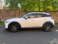 USED 2017 17 MAZDA CX-3 2.0 SKYACTIV-G Sport Nav SUV 5dr Petrol Manual Euro 6 (s/s) (121 ps) 2 OWNERS, SERVICE & MOT HISTORY, 1YR MOT, NAV, LEATHER, ALLOYS, DUAL CLIMATE, BLUETOOTH, CRUISE, PARKING SENSORS, REVERSE CAMERA, DAB RADIO CD, E/WINDOWS, R/LOCKING, FREE WARRANTY, FINANCE AVAILABLE, HPI CLEAR, PART EXCHANGE WELCOME,