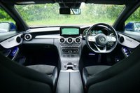 USED 2020 20 MERCEDES-BENZ C-CLASS 1.5 C200 MHEV AMG Line (Premium) Cabriolet 2dr Petrol G-Tronic+ Euro 6 (s/s) (198 ps) BRILLIANT BLUE METALLIC PAINTWORK + AIRSCARF + CARPLAY + VIRTUAL DASH
