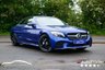 USED 2020 20 MERCEDES-BENZ C-CLASS 1.5 C200 MHEV AMG Line (Premium) Cabriolet 2dr Petrol G-Tronic+ Euro 6 (s/s) (198 ps) BRILLIANT BLUE METALLIC PAINTWORK + AIRSCARF + CARPLAY + VIRTUAL DASH