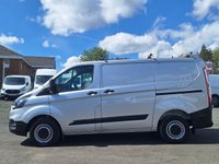USED 2021 71 FORD TRANSIT CUSTOM 2.0 300 EcoBlue MHEV Leader Panel Van 5dr Diesel Manual L1 H1 Euro 6 (s/s) (130 ps) EURO 6/BLUETOOTH/3 SEATS/SENSORS