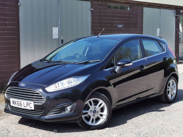 2016 66 Ford Fiesta 1.25 Zetec Hatchback 5dr Petrol Manual Euro 6 (82 ps)
