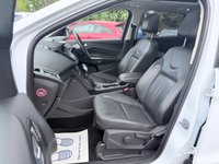 USED 2015 65 FORD KUGA White 1.5T EcoBoost Titanium X SUV, 81,300 miles, Euro 6, ULEZ compliant, Automatic AWD, 8in screen, Sat nav, Panorama roof, 18in alloys, A/C This 2015 Ford Kuga T Titanium X boasts an MOT valid until January 2027, offering excellent peace of mind for the new owner.  This Four Wheel Drive model is powered by an efficient 1.5 litre petrol engine and meets Euro 6 emissions standards.  Inside, you'll find a wealth of features designed for comfort and convenience, including a striking Panorama Roof with a fixed panoramic sunroof, Dual Zone Electronic Automatic Temperature Control for personalised cabin comfort, and Bi-Xenon headlights for