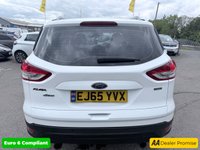 USED 2015 65 FORD KUGA White 1.5T EcoBoost Titanium X SUV, 81,300 miles, Euro 6, ULEZ compliant, Automatic AWD, 8in screen, Sat nav, Panorama roof, 18in alloys, A/C This 2015 Ford Kuga T Titanium X boasts an MOT valid until January 2027, offering excellent peace of mind for the new owner.  This Four Wheel Drive model is powered by an efficient 1.5 litre petrol engine and meets Euro 6 emissions standards.  Inside, you'll find a wealth of features designed for comfort and convenience, including a striking Panorama Roof with a fixed panoramic sunroof, Dual Zone Electronic Automatic Temperature Control for personalised cabin comfort, and Bi-Xenon headlights for