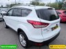 USED 2015 65 FORD KUGA White 1.5T EcoBoost Titanium X SUV, 81,300 miles, Euro 6, ULEZ compliant, Automatic AWD, 8in screen, Sat nav, Panorama roof, 18in alloys, A/C This 2015 Ford Kuga T Titanium X boasts an MOT valid until January 2027, offering excellent peace of mind for the new owner.  This Four Wheel Drive model is powered by an efficient 1.5 litre petrol engine and meets Euro 6 emissions standards.  Inside, you'll find a wealth of features designed for comfort and convenience, including a striking Panorama Roof with a fixed panoramic sunroof, Dual Zone Electronic Automatic Temperature Control for personalised cabin comfort, and Bi-Xenon headlights for